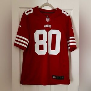 Men’s Nike Jerry Rice Scarlet San Francisco 49ers Retired Game Player Jersey